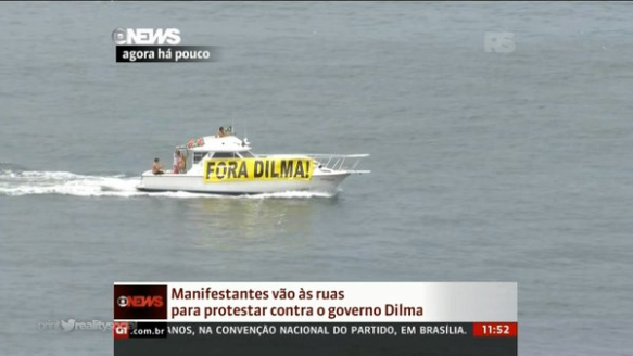 Iate Fora Dilma